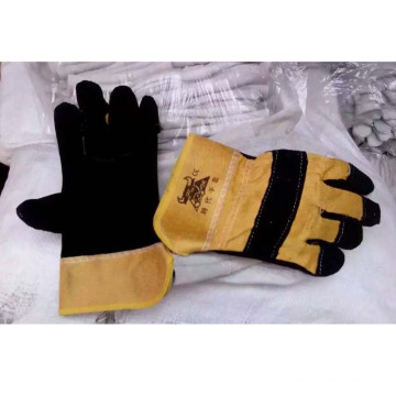 Китай Рабочие руки Профессиональные промышленные кожаные защитные рабочие перчатки